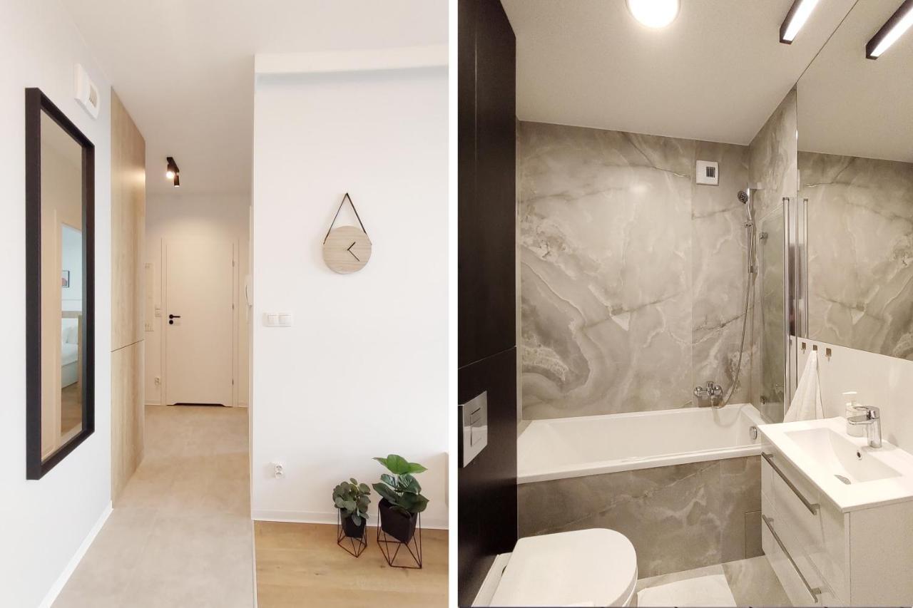 Elegant 3City Apartment With Parking In Gdansk By Noclegi Renters エクステリア 写真