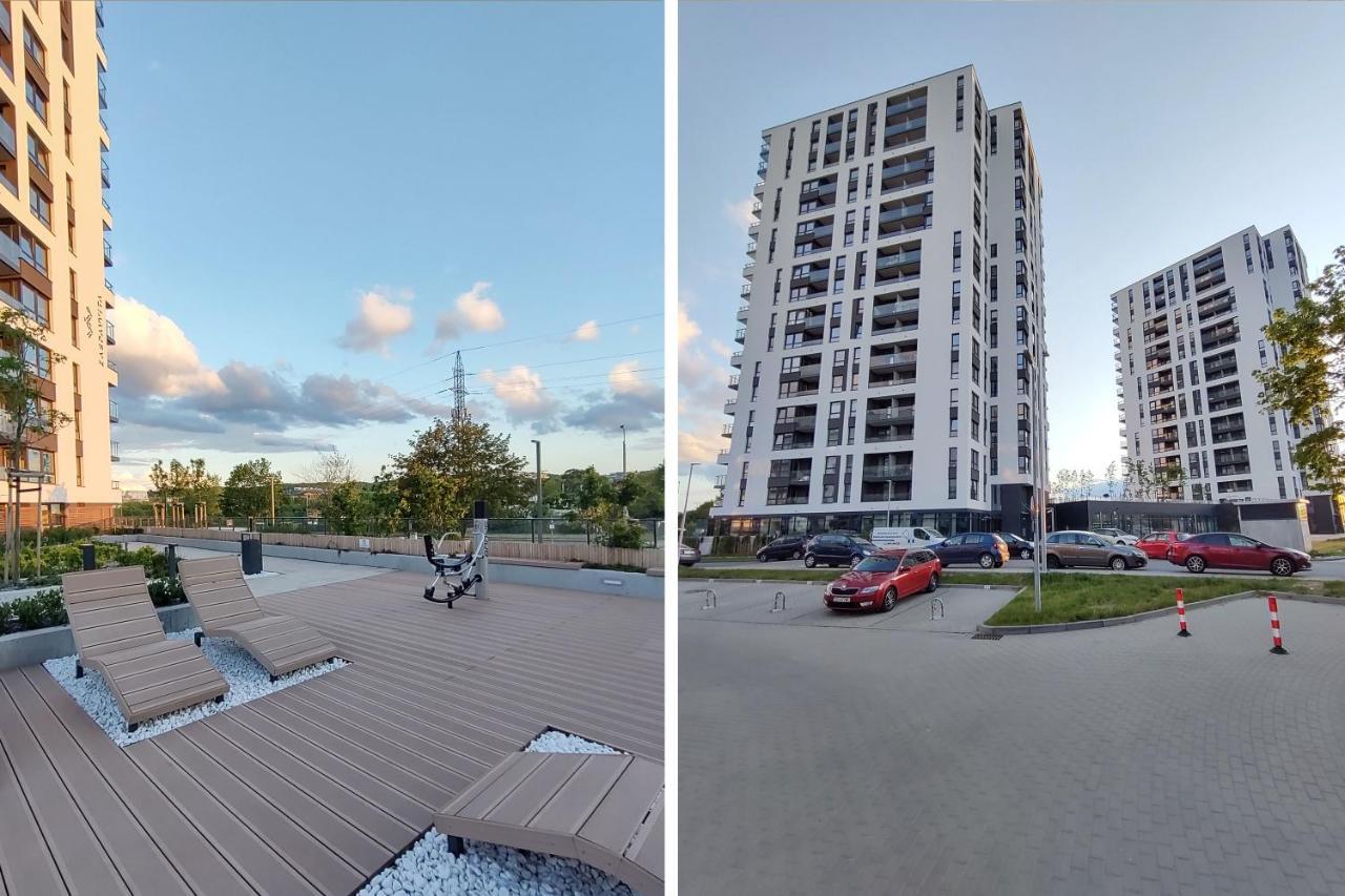 Elegant 3City Apartment With Parking In Gdansk By Noclegi Renters エクステリア 写真